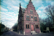 Gemeentehuis van Jisp. Foto: Archief Henk Dijkman