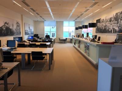 De studiezaal, foto Aimée Klerk